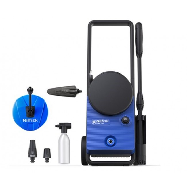 Nilfisk Core 130-6 PowerControl - PCA EU pressure washer Upright Electric 462 l/h Black, Blue