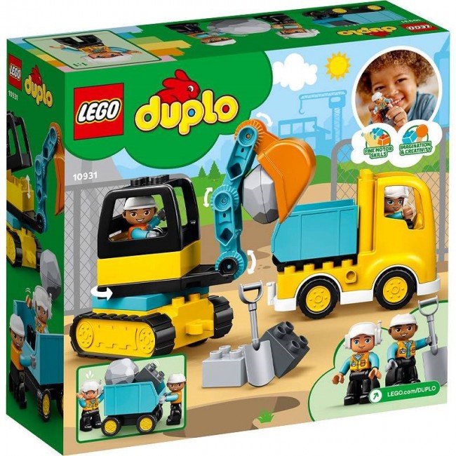 LEGO DUPLO 10931 Truck and crawler excavator