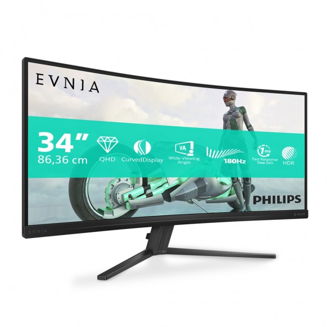 Philips Evnia 34M2C3500L/00 computer monitor 86.4 cm (34 Philips Evnia 34M2C3500L/00 computer monitor 86.4 cm (34