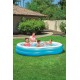 Bestway Inflatable Family Pool The Big Lagoon 2.62m x 1.57m x 46cm Bestway Inflatable Family Pool The Big Lagoon 2.62m x 1.57m x 46cm