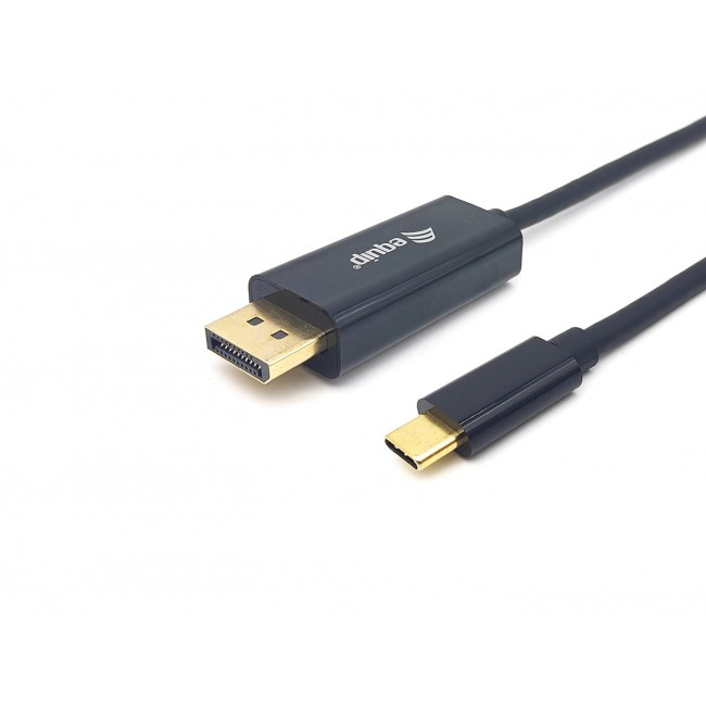 Equip Adapter USB-C - DisplayPort 4K60Hz 3.00m sw Equip Adapter USB-C - DisplayPort 4K60Hz 3.00m sw