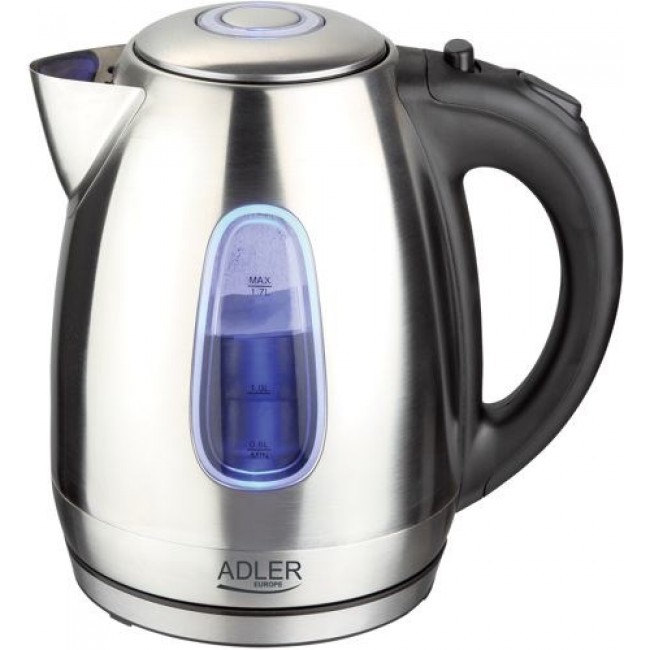 Adler AD 1223 electric kettle 1.7 L Black,Stainless steel 2200 W Adler AD 1223 electric kettle 1.7 L Black,Stainless steel 2200 W