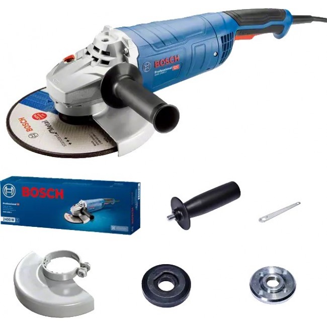 Bosch GWS 2400 J PROFESSIONAL angle grinder 23 cm 6500 RPM 2400 W 5.4 kg Bosch GWS 2400 J PROFESSIONAL angle grinder 23 cm 6500 RPM 2400 W 5.4 kg