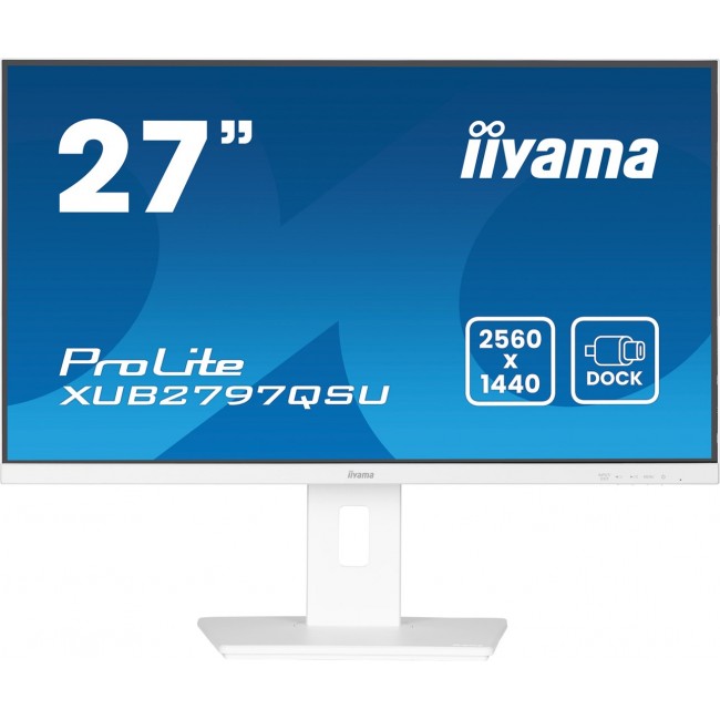 iiyama ProLite XUB2797QSU-W2 computer monitor 68.6 cm (27 iiyama ProLite XUB2797QSU-W2 computer monitor 68.6 cm (27
