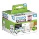 DYMO Authentic LabelWriter Durable Labels | 25mm x 25mm | White Poly | 2 Rolls of 850 (1,700 Self-Adhesive Labels) | High-Performance | For LabelWriter Label Makers