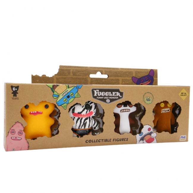 FUGGLER S2 FIGURES - 4 PACK (ASSORTMENT) FUGGLER S2 FIGURES - 4 PACK (ASSORTMENT)