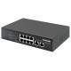 Intellinet 8-Port Gigabit Ethernet PoE+ Switch with 2 RJ45 Gigabit Uplink Ports, IEEE 802.3at/af Power over Ethernet (PoE+/PoE) Compliant, 120 W, Endspan, Desktop (WITH C14 2 PIN POWER CORD) Intellinet 8-Port Gigabit Ethernet PoE+ Switch with 2 RJ45 Gigabit Uplink Ports, IEEE 802.3at/af Power over Ethernet (PoE+/PoE) Compliant, 120 W, Endspan, Desktop (WITH C14 2 PIN POWER CORD)
