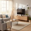 Maclean MC-450 Universal TV Stand for TV Cabinet max. 40kg, max. VESA 400x400 32-65 Maclean MC-450 Universal TV Stand for TV Cabinet max. 40kg, max. VESA 400x400 32-65