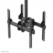 Neomounts NM-C440DBLACK Dual monitor/TV mount ceiling 32-60