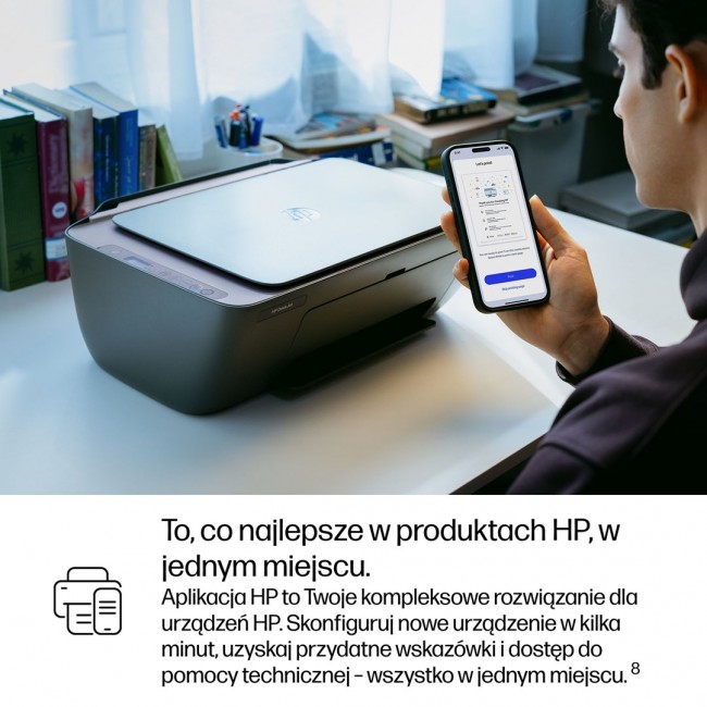HP DeskJet 2921 Wireless All-in-One Color Printer