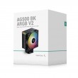 DeepCool AG500 BK ARGB V2 Processor Air cooler 11.9 cm Black