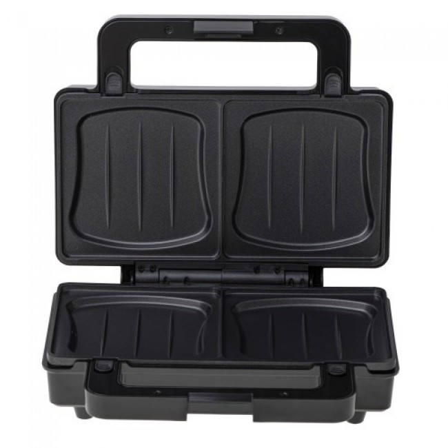 Adler CR 3074 Sandwich maker 2-in-1 Black, Stainless steel