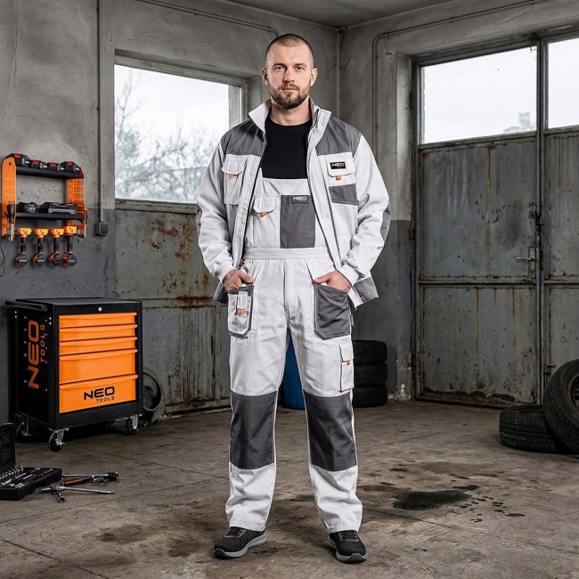 NEO TOOLS HD work bib trousers, size L/52 NEO TOOLS HD work bib trousers, size L/52