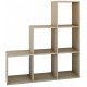 Topeshop STEP SONOMA 3X3 living room bookcase