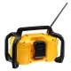 DeWALT DCR029-QW radio Portable Black, Yellow DeWALT DCR029-QW radio Portable Black, Yellow
