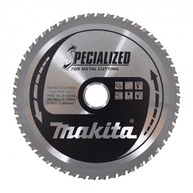 Makita B-47167 circular saw blade 1 pc(s) Makita B-47167 circular saw blade 1 pc(s)
