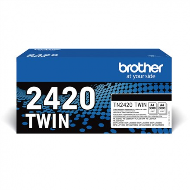 Brother TN-2420TWIN toner cartridge 2 pc(s) Original Brother TN-2420TWIN toner cartridge 2 pc(s) Original
