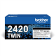 Brother TN-2420TWIN toner cartridge 2 pc(s) Original Brother TN-2420TWIN toner cartridge 2 pc(s) Original