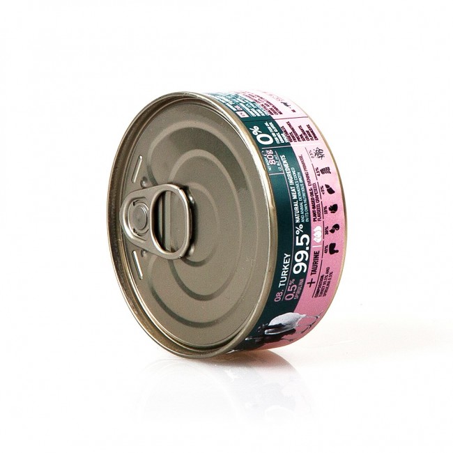 3COTY Turkey with spirulina - wet cat food - 80g