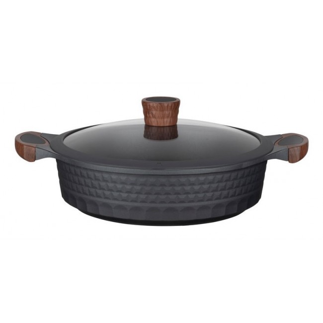 Resto Kitchenware 93506 saucepan 4.4 L Round Black, Wood Resto Kitchenware 93506 saucepan 4.4 L Round Black, Wood