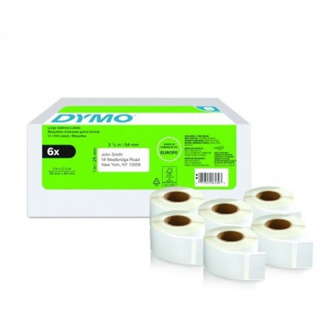 DYMO 2177564 printer label White DYMO 2177564 printer label White