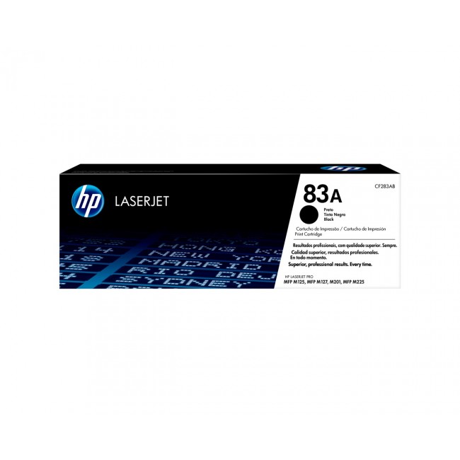 HP 83A Black Original LaserJet Toner Cartridge HP 83A Black Original LaserJet Toner Cartridge