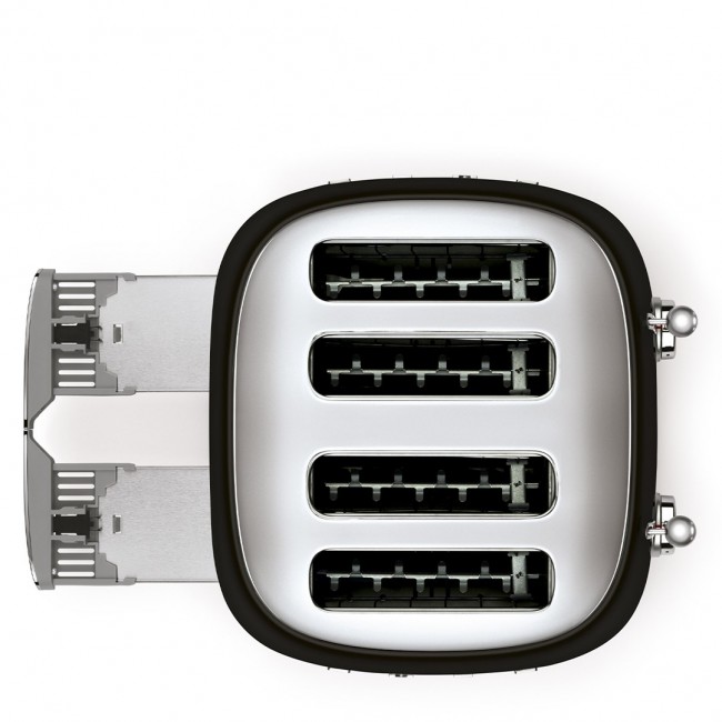 Smeg 50's Style Toaster TSF03BLEU Black