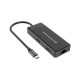 Conceptronic DONN14G laptop dock/port replicator Wired USB 3.2 Gen 1 (3.1 Gen 1) Type-C Grey