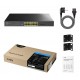 Cudy GS1020PS2 network switch Unmanaged Gigabit Ethernet (10/100/1000) Power over Ethernet (PoE) Black