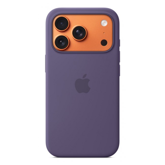 Apple iPhone 17 Pro Silicone Case with MagSafe Orange Apple iPhone 17 Pro Silicone Case with MagSafe Orange