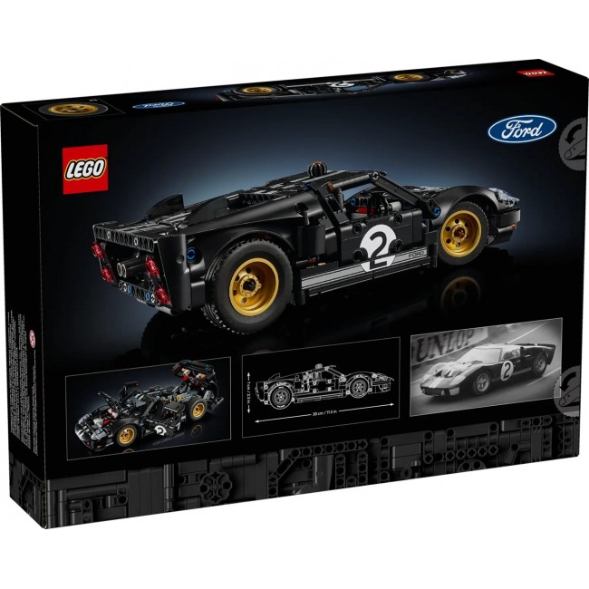 LEGO TECHNIC 42223 1966 Ford GT40 MKII Race Car