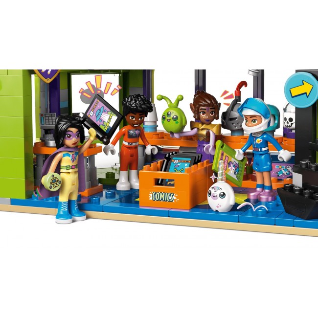 LEGO FRIENDS 42674 Comic Book and Game Store