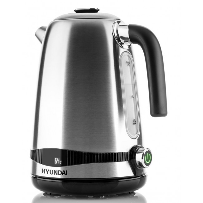 Hyundai VK770 electric kettle 1.7 L 2200 W Stainless steel Hyundai VK770 electric kettle 1.7 L 2200 W Stainless steel