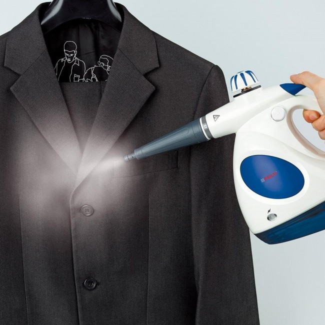Polti Vaporetto First Portable steam cleaner 0.2 L 1000 W Blue, White
