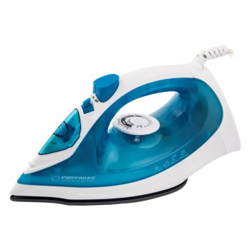 Esperanza EHI002 iron Steam iron Ceramic soleplate Blue,White 2200 W