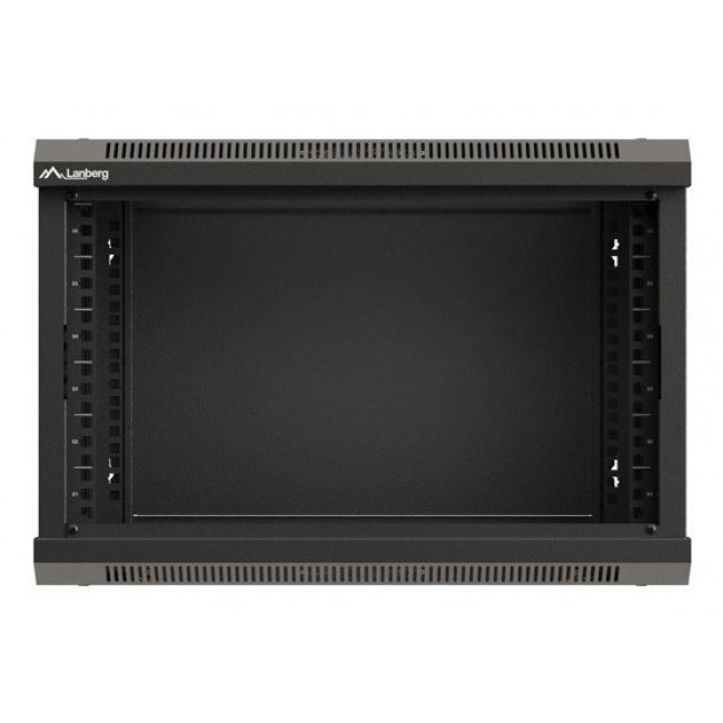Lanberg WF03-5306-10B rack cabinet 6U Wall mounted rack Black