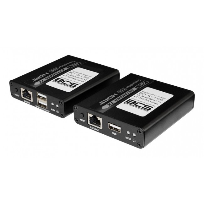 BCS BCS-UTP-KVM-1080P AV extender AV transmitter & receiver Black BCS BCS-UTP-KVM-1080P AV extender AV transmitter & receiver Black