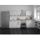 Kitchen unit D-45/82 B AR White Matt Artisan