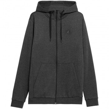 Men's sweatshirt 4F dark gray melange NOSH4 BLM353 23M S