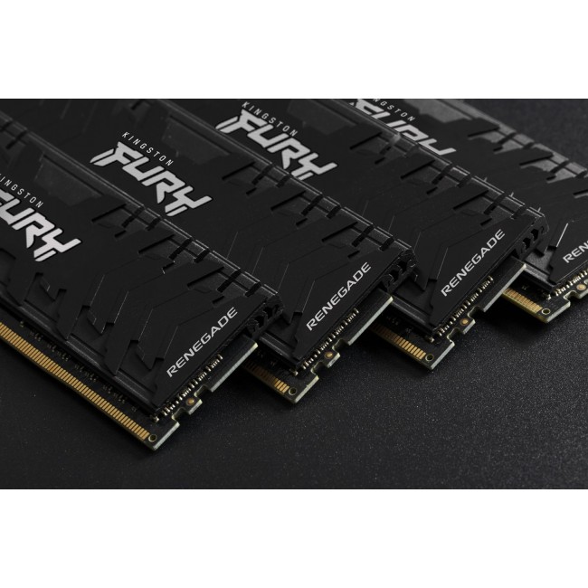 Kingston Technology FURY 32GB 3600MT/s DDR4 CL16 DIMM (Kit of 2) 2RX8 Renegade Black Kingston Technology FURY 32GB 3600MT/s DDR4 CL16 DIMM (Kit of 2) 2RX8 Renegade Black