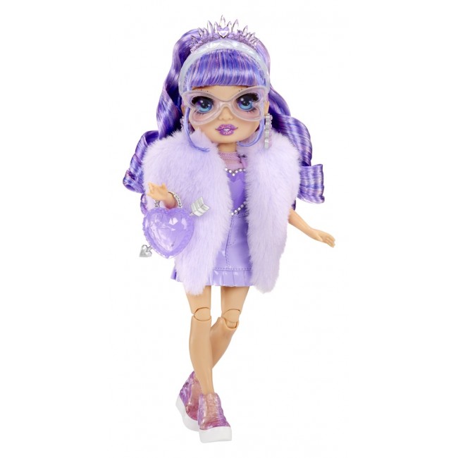 Rainbow High Creative Crystals Fashion Doll- Violet Rainbow High Creative Crystals Fashion Doll- Violet