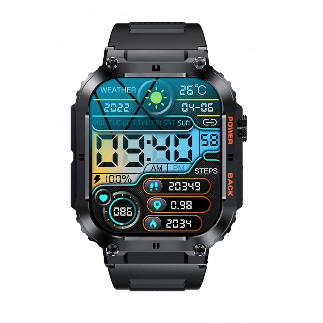 Denver SWC-191B smartwatch / sport watch 4.98 cm (1.96