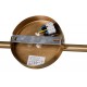 Activejet SPECTRA double gold ceiling wall lamp strip spotlight GU10 for living room Activejet SPECTRA double gold ceiling wall lamp strip spotlight GU10 for living room