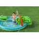 Bestway Crocodile Cove Kids Inflatable Water Play Center and Pool 2.24 m x 1.81 m x 72 cm