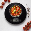 Esperanza EKS003K kitchen scale Black Countertop Round Electronic kitchen scale