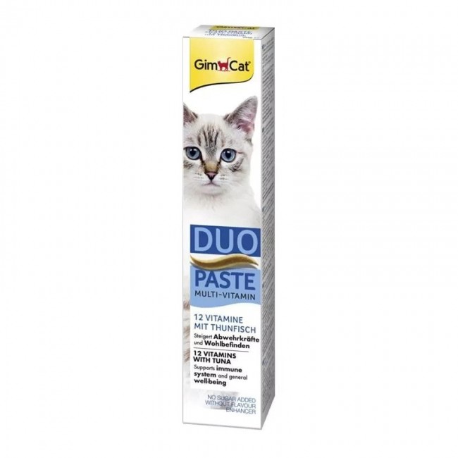 GIMCAT Duo Paste Multi-vitamin with Tuna cat treat 50g