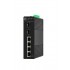 LevelOne Hilbert 6-Port Industrial Gigabit Smart Lite Switch, 4x RJ45, 2x SFP