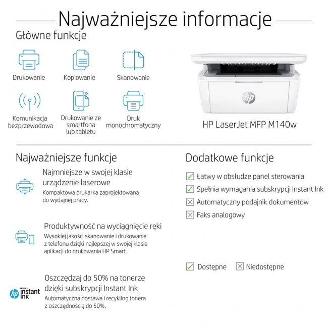 HP LaserJet MFP M140w Printer HP LaserJet MFP M140w Printer