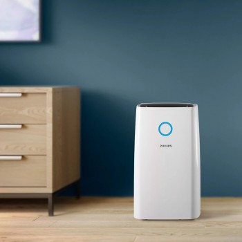Philips 3000 series DE3306/11 dehumidifier 4 L 51 dB White, Light grey