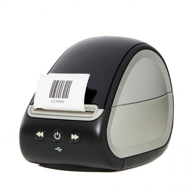 DYMO LabelWriter 550 Label Printer | Label Maker with Direct Thermal Printing | Automatic Label Recognition | Prints Address LabelsShipping LabelsBarcode Labels & More | EU 2 Pin Plug